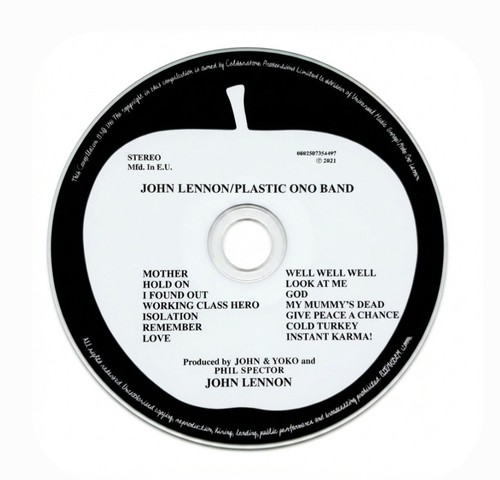 John lennon plastic ono cd - john, lennon/plastic